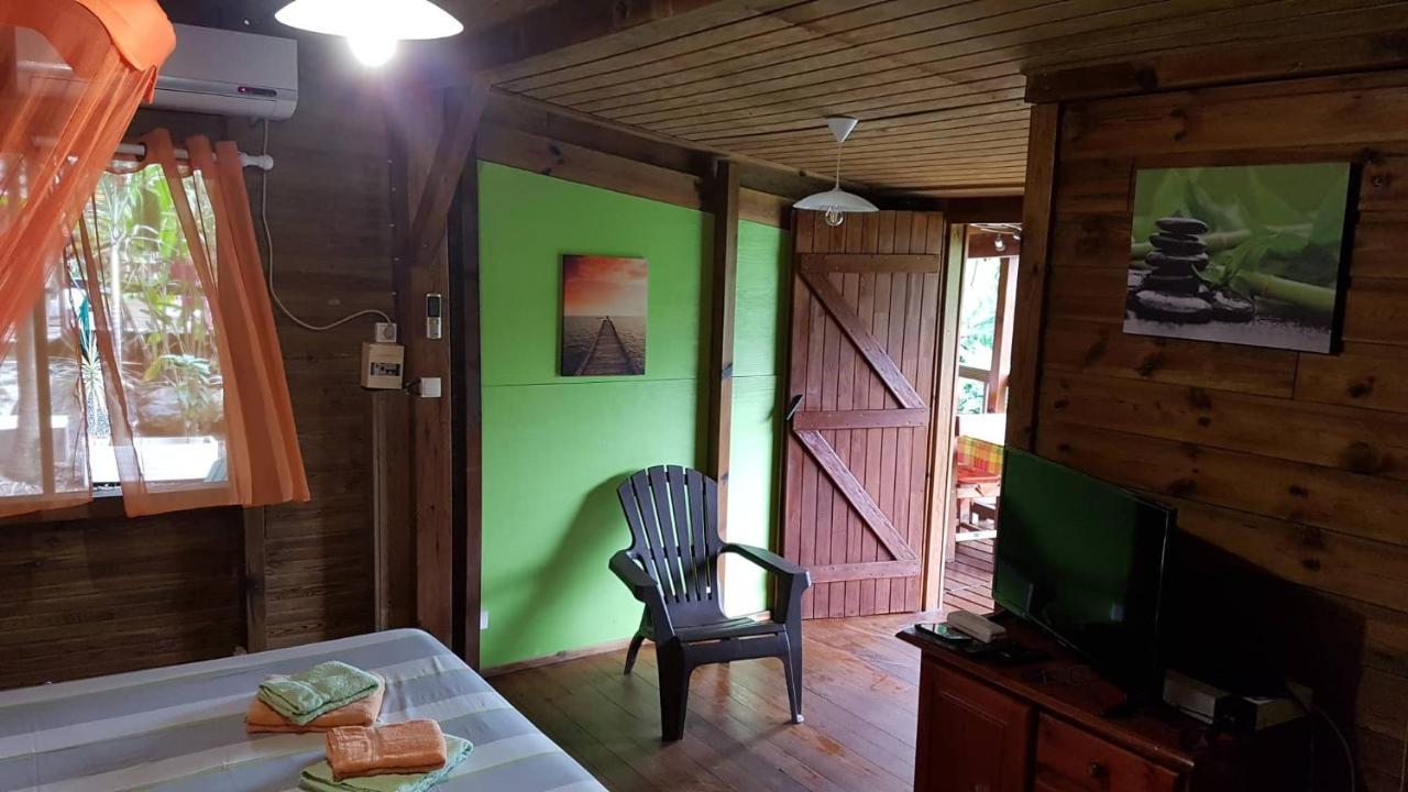 Gites Les Lodges Des Hauts De Deshaies Bungalow Barbade Luaran gambar